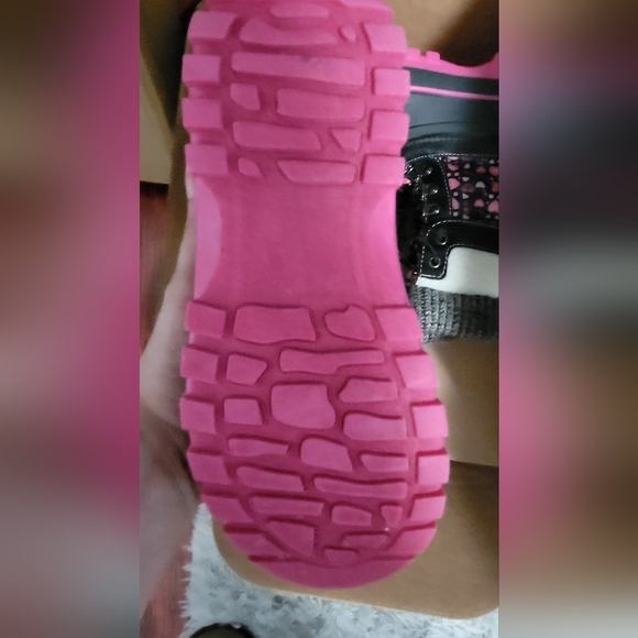 Girls Winter Boots Size 3 - Picture 3 of 4